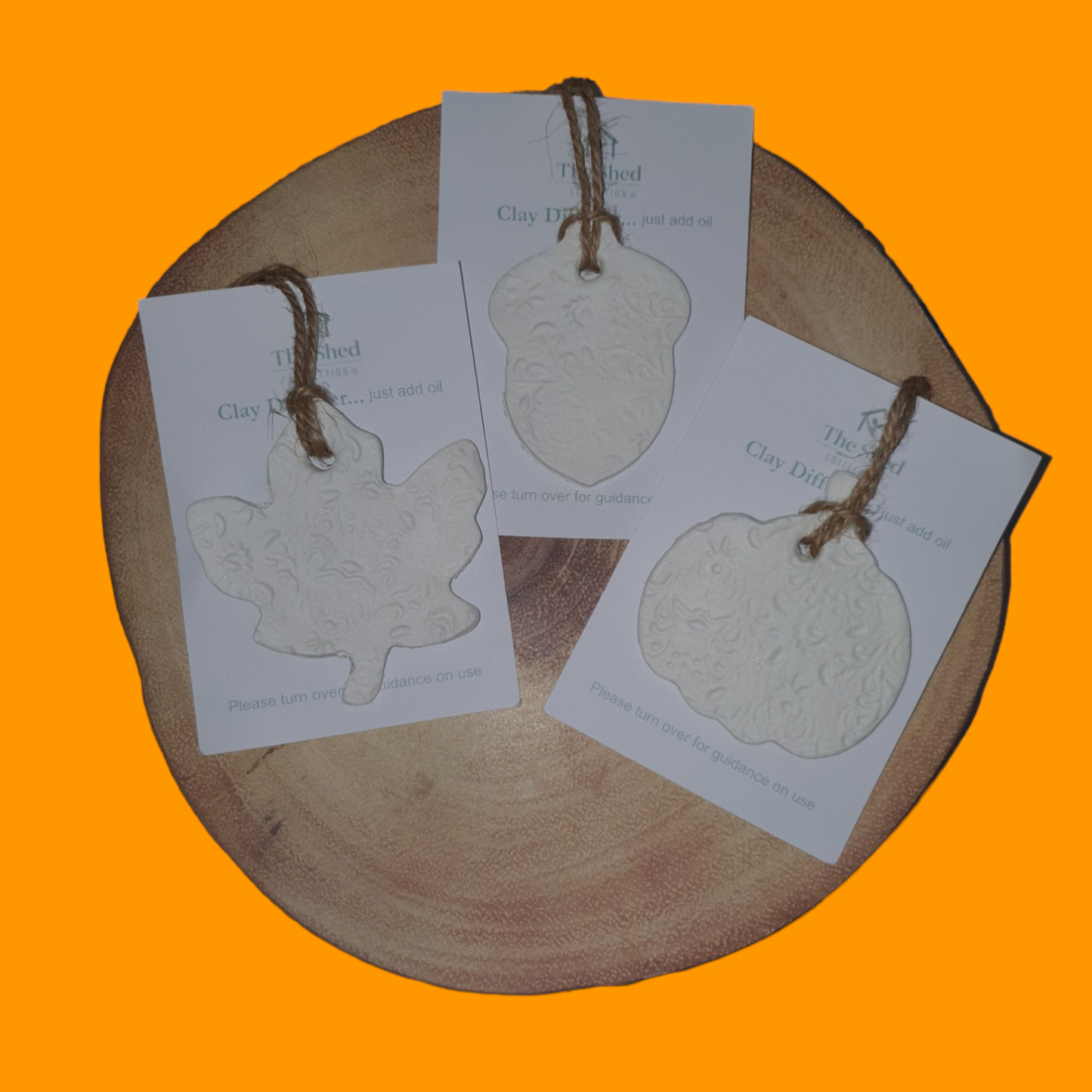 Autumn Clay Decorations