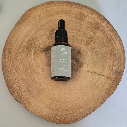 Citrus Stimulant Beard Oil with Lemon, May Chang & Peppermint