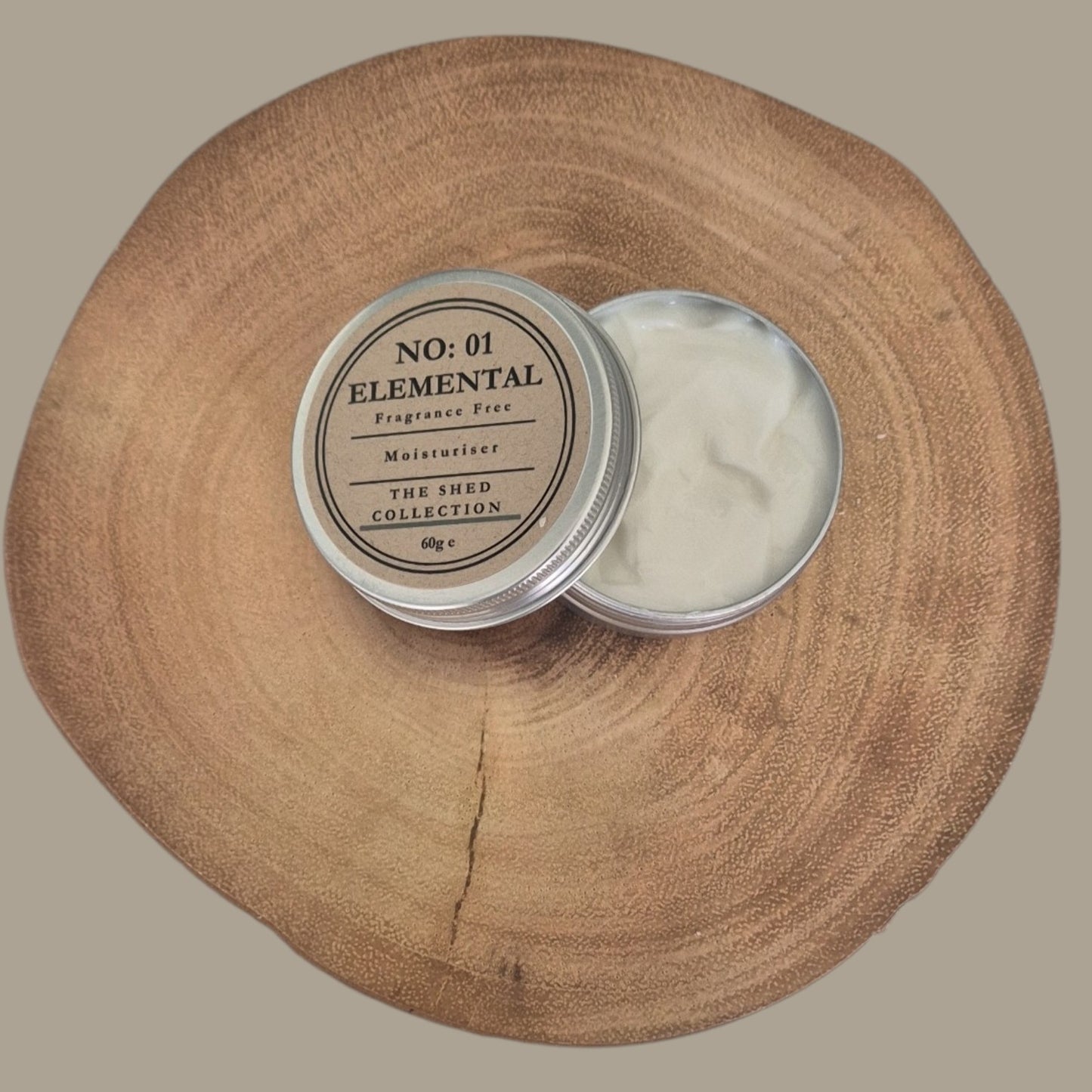 NO: 01 ELEMENTAL Moisturiser (Fragrance-Free)