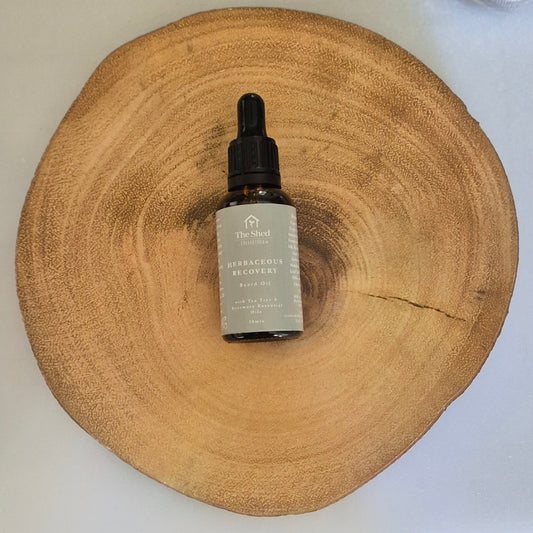 Herbaceous Recovery Beard Oil with Tea Tree & Rosemary