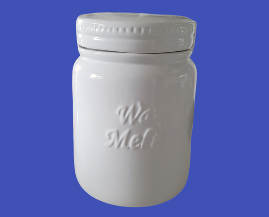 Wax melt storage jar